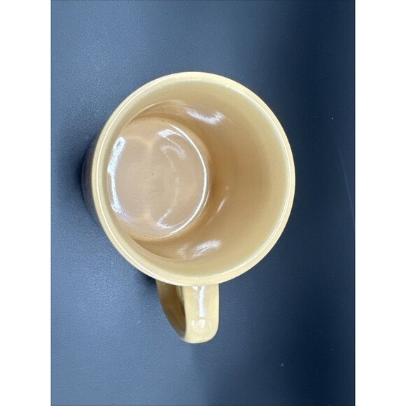 Vintage 1983 Worlds Greatest Mom Yellow Coffee Cup Mothers Day Birthday Gift - Picture 4 of 9